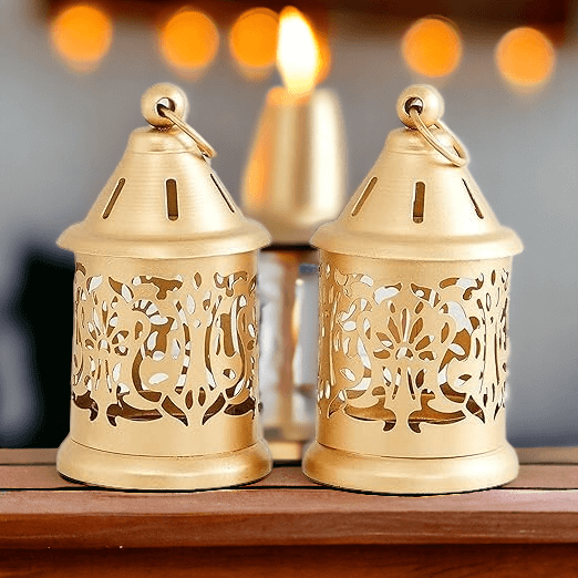 Antique Style Lantern - Vintage Tea Light Holder